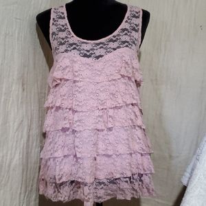 Lilly Lou Sleeveless Lace Top